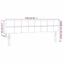 Headboards 2 units of light gray fabric 80x5x78/88 cm by vidaXL, Headboards and footboards - Ref: Foro24-346060, Price: 52,02...