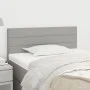 Cabecero de tela gris claro 100x5x78/88 cm de vidaXL, Cabeceros y pies de cama - Ref: Foro24-346130, Precio: 33,20 €, Descuen...