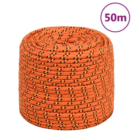 Orangefarbenes Polypropylen-Bootsseil 6 mm 50 m von vidaXL, Seile und Metallschnüre - Ref: Foro24-152656, Preis: 13,71 €, Rab...