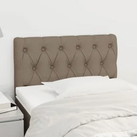 Taupe gray fabric headboard 80x7x78/88 cm by vidaXL, Headboards and footboards - Ref: Foro24-346302, Price: 43,92 €, Discount: %