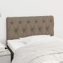 Kopfteil aus taupegrauem Stoff, 80 x 7 x 78/88 cm von vidaXL, Kopf- und Fußteile - Ref: Foro24-346302, Preis: 44,60 €, Rabatt: %