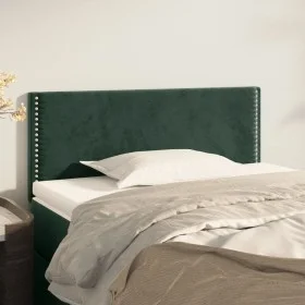 Dark green velvet headboard 100x5x78/88 cm by vidaXL, Headboards and footboards - Ref: Foro24-345921, Price: 26,83 €, Discoun...