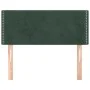 Cabecero de terciopelo verde oscuro 100x5x78/88 cm de vidaXL, Cabeceros y pies de cama - Ref: Foro24-345921, Precio: 26,83 €,...
