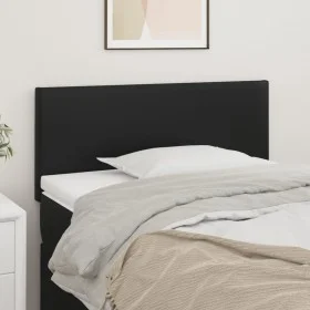 Black synthetic leather headboard 100x5x78/88 cm by vidaXL, Headboards and footboards - Ref: Foro24-345772, Price: 27,14 €, D...