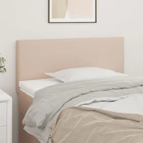 Cappuccino synthetic leather headboard 100x5x78/88 cm by vidaXL, Headboards and footboards - Ref: Foro24-345777, Price: 40,87...