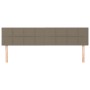 Kopfteile 2 Einheiten aus taupegrauem Stoff 90x5x78/88 cm von vidaXL, Kopf- und Fußteile - Ref: Foro24-346078, Preis: 57,46 €...