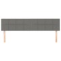 Kopfteile 2 Einheiten aus dunkelgrauem Stoff 90x5x78/88 cm von vidaXL, Kopf- und Fußteile - Ref: Foro24-346075, Preis: 57,72 ...