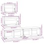 TV-Möbel 4-teilig aus massivem Kiefernholz von vidaXL, TV-Möbel - Ref: Foro24-3100144, Preis: 208,71 €, Rabatt: %