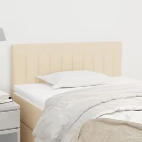 Cream fabric headboard 100x5x78/88 cm by vidaXL, Headboards and footboards - Ref: Foro24-346233, Price: 40,96 €, Discount: %