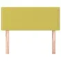 Cabecero de tela verde 100x5x78/88 cm de vidaXL, Cabeceros y pies de cama - Ref: Foro24-345911, Precio: 24,43 €, Descuento: %