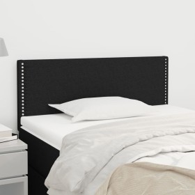 Black fabric headboard 90x5x78/88 cm by vidaXL, Headboards and footboards - Ref: Foro24-345886, Price: 24,24 €, Discount: %