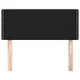 Kopfteil aus schwarzem Stoff, 90 x 5 x 78/88 cm von vidaXL, Kopf- und Fußteile - Ref: Foro24-345886, Preis: 24,04 €, Rabatt: %