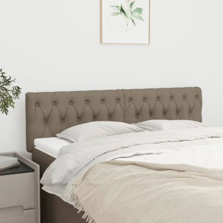Headboards 2 units of taupe gray fabric 80x7x78/88 cm by vidaXL, Headboards and footboards - Ref: Foro24-346358, Price: 81,65...