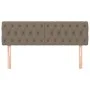 Headboards 2 units of taupe gray fabric 80x7x78/88 cm by vidaXL, Headboards and footboards - Ref: Foro24-346358, Price: 81,65...