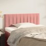 Rosa Samtkopfteil 100x5x78/88 cm von vidaXL, Kopf- und Fußteile - Ref: Foro24-346241, Preis: 50,78 €, Rabatt: %