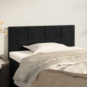 Kopfteil aus schwarzem Samt, 80x5x78/88 cm von vidaXL, Kopf- und Fußteile - Ref: Foro24-346014, Preis: 34,98 €, Rabatt: %