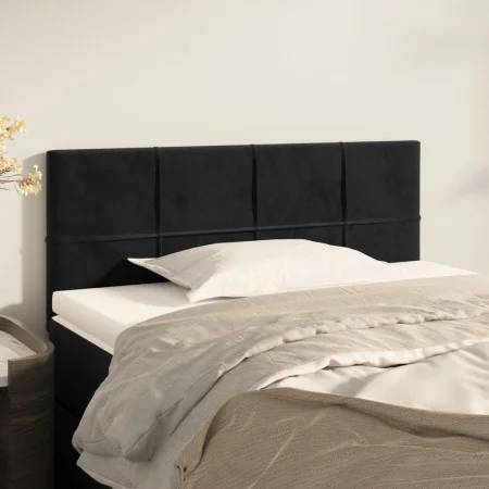 Kopfteil aus schwarzem Samt, 80x5x78/88 cm von vidaXL, Kopf- und Fußteile - Ref: Foro24-346014, Preis: 32,91 €, Rabatt: %