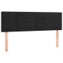 Kopfteile 2 Einheiten aus schwarzem Samt 72x5x78/88 cm von vidaXL, Kopf- und Fußteile - Ref: Foro24-346154, Preis: 42,64 €, R...