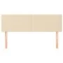 Cabeceros 2 unidades tela color crema 72x5x78/88 cm de vidaXL, Cabeceros y pies de cama - Ref: Foro24-345789, Precio: 60,89 €...