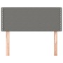 Kopfteil aus dunkelgrauem Stoff, 100 x 5 x 78/88 cm von vidaXL, Kopf- und Fußteile - Ref: Foro24-345905, Preis: 27,98 €, Raba...