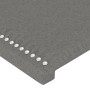 Kopfteil aus dunkelgrauem Stoff, 100 x 5 x 78/88 cm von vidaXL, Kopf- und Fußteile - Ref: Foro24-345905, Preis: 27,98 €, Raba...