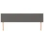 Kopfteile 2 Einheiten aus grauem Kunstleder 100x5x78/88 cm von vidaXL, Kopf- und Fußteile - Ref: Foro24-345856, Preis: 70,13 ...