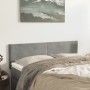 Kopfteile 2 Einheiten hellgrauer Samt 72x5x78/88 cm von vidaXL, Kopf- und Fußteile - Ref: Foro24-345798, Preis: 59,22 €, Raba...