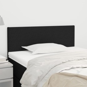 Black fabric headboard 90x5x78/88 cm by vidaXL, Headboards and footboards - Ref: Foro24-345746, Price: 38,01 €, Discount: %