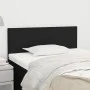 Cabecero de tela negro 90x5x78/88 cm de vidaXL, Cabeceros y pies de cama - Ref: Foro24-345746, Precio: 37,57 €, Descuento: %