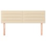 Kopfteile 2 Einheiten aus cremefarbenem Stoff 72x5x78/88 cm von vidaXL, Kopf- und Fußteile - Ref: Foro24-346149, Preis: 67,09...
