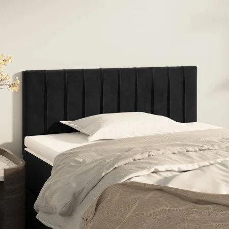 Kopfteil aus schwarzem Samt, 80x5x78/88 cm von vidaXL, Kopf- und Fußteile - Ref: Foro24-346210, Preis: 31,42 €, Rabatt: %