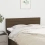 Cabeceros 2 unidades tela marrón oscuro 72x5x78/88 cm de vidaXL, Cabeceros y pies de cama - Ref: Foro24-346147, Precio: 61,24...