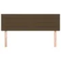 Cabeceros 2 unidades tela marrón oscuro 72x5x78/88 cm de vidaXL, Cabeceros y pies de cama - Ref: Foro24-346147, Precio: 61,24...