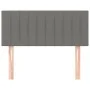 Dark gray fabric headboard 90x5x78/88 cm by vidaXL, Headboards and footboards - Ref: Foro24-346215, Price: 40,72 €, Discount: %