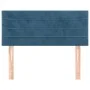 Blaues Samtkopfteil 100x5x78/88 cm von vidaXL, Kopf- und Fußteile - Ref: Foro24-346142, Preis: 39,88 €, Rabatt: %