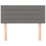 Kopfteil aus dunkelgrauem Stoff, 90 x 5 x 78/88 cm von vidaXL, Kopf- und Fußteile - Ref: Foro24-346117, Preis: 42,27 €, Rabat...