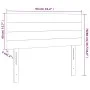 Kopfteil aus dunkelgrauem Stoff, 90 x 5 x 78/88 cm von vidaXL, Kopf- und Fußteile - Ref: Foro24-346117, Preis: 42,27 €, Rabat...