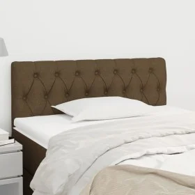 Kopfteil aus dunkelbraunem Stoff, 90 x 7 x 78/88 cm von vidaXL, Kopf- und Fußteile - Ref: Foro24-346315, Preis: 45,54 €, Raba...