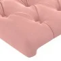 Rosa Samtkopfteil 90x7x78/88 cm von vidaXL, Kopf- und Fußteile - Ref: Foro24-346325, Preis: 54,98 €, Rabatt: %