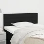 Black fabric headboard 80x5x78/88 cm by vidaXL, Headboards and footboards - Ref: Foro24-346104, Price: 40,20 €, Discount: %