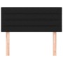 Kopfteil aus schwarzem Stoff, 80x5x78/88 cm von vidaXL, Kopf- und Fußteile - Ref: Foro24-346104, Preis: 42,57 €, Rabatt: %