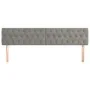 Headboards 2 units of light gray velvet 100x7x78/88 cm by vidaXL, Headboards and footboards - Ref: Foro24-346390, Price: 79,7...