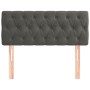Kopfteil aus dunkelgrauem Samt, 90 x 7 x 78/88 cm von vidaXL, Kopf- und Fußteile - Ref: Foro24-346321, Preis: 57,61 €, Rabatt: %