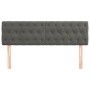 Kopfteile 2 Einheiten aus dunkelgrauem Samt 80x7x78/88 cm von vidaXL, Kopf- und Fußteile - Ref: Foro24-346363, Preis: 81,66 €...