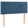 Dunkelblaues Samtkopfteil 80x5x78/88 cm von vidaXL, Kopf- und Fußteile - Ref: Foro24-346114, Preis: 31,67 €, Rabatt: %