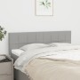 Kopfteile 2 Einheiten hellgrauer Stoff 72x5x78/88 cm von vidaXL, Kopf- und Fußteile - Ref: Foro24-346046, Preis: 64,18 €, Rab...