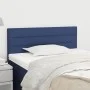 Cabecero de tela azul 100x5x78/88 cm de vidaXL, Cabeceros y pies de cama - Ref: Foro24-346136, Precio: 40,22 €, Descuento: %