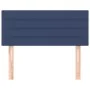 Cabecero de tela azul 100x5x78/88 cm de vidaXL, Cabeceros y pies de cama - Ref: Foro24-346136, Precio: 40,22 €, Descuento: %