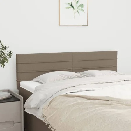 Kopfteile 2 Einheiten taupegrauer Stoff 72x5x78/88 cm von vidaXL, Kopf- und Fußteile - Ref: Foro24-346148, Preis: 63,85 €, Ra...