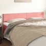 Kopfteile 2 Einheiten aus rosa Samt 90x5x78/88 cm von vidaXL, Kopf- und Fußteile - Ref: Foro24-345843, Preis: 64,17 €, Rabatt: %